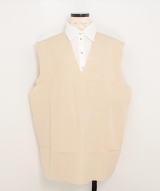 DOUBLE COLLAR SLEEVELESS TOP