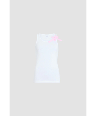 COTTON KNOT STRAP TANK TOP