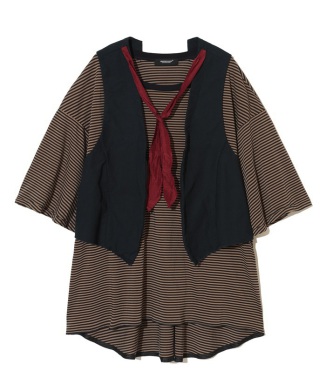 ボーダーBIG TEE