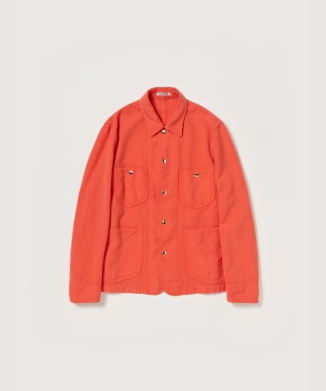 WOOL COTTON LINEN OX WORK JACKET
