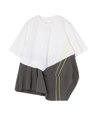 SIDE LINE TUCK T SHIRT
