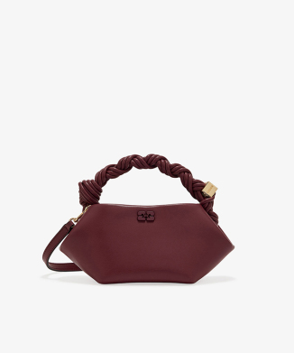 バーガンディのMini Bou Bag