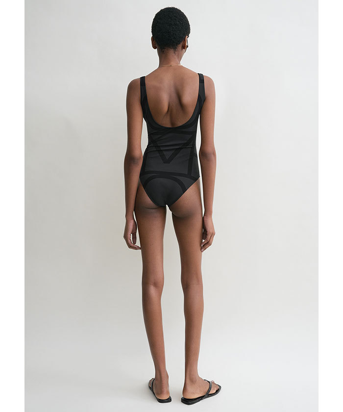 Monogram swimsuit(F266N094)｜阪急百貨店公式通販サイト｜阪急百貨店