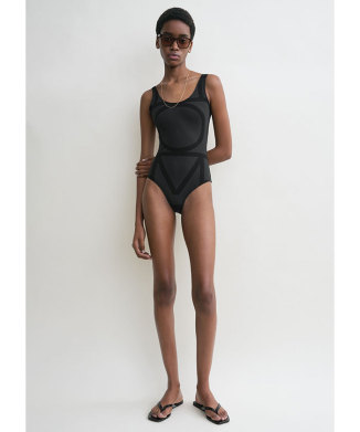 Monogram swimsuit