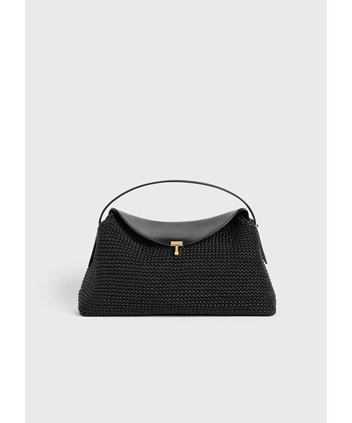 781❣️ エレファント　オブジェ　輸入品　入手困難品 T-Lock woven-leather top handle(F266N108)｜阪急百貨店公式通販