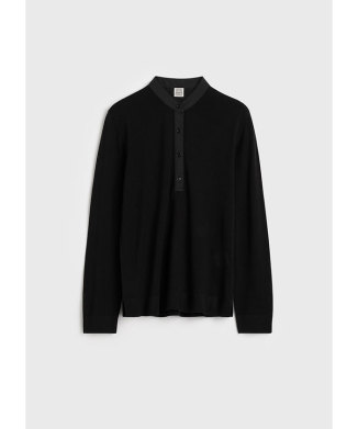 Wool silk knit