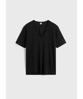Cotton silk tee