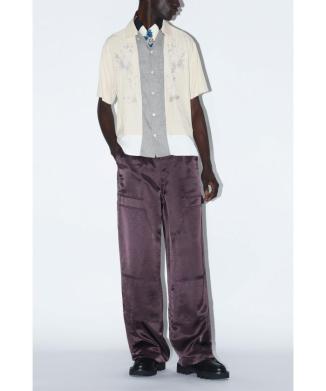 Rayon silk twill shirt