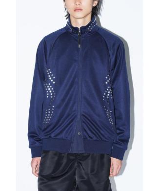 Studded track jacket