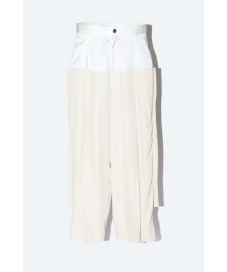 Rayon silk twill trousers