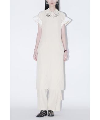 Rayon silk twill dress