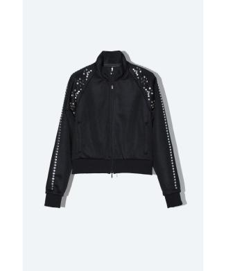 Studded track jacket