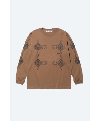 Print long sleeve T-shirt