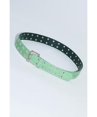 Eyelet metal belt