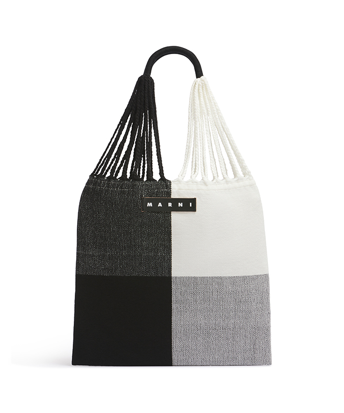 人気❤️MARNI フラワーカフェスチェックバッグ ビッグチェックハンモックバッグ［26/7/9(木)10:00販売開始］(F266T008