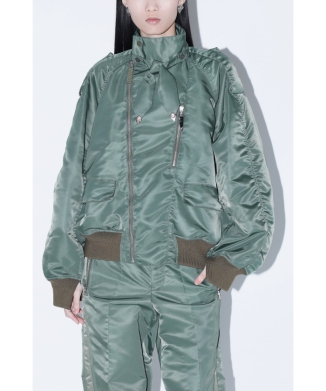 Nylon twill blouson