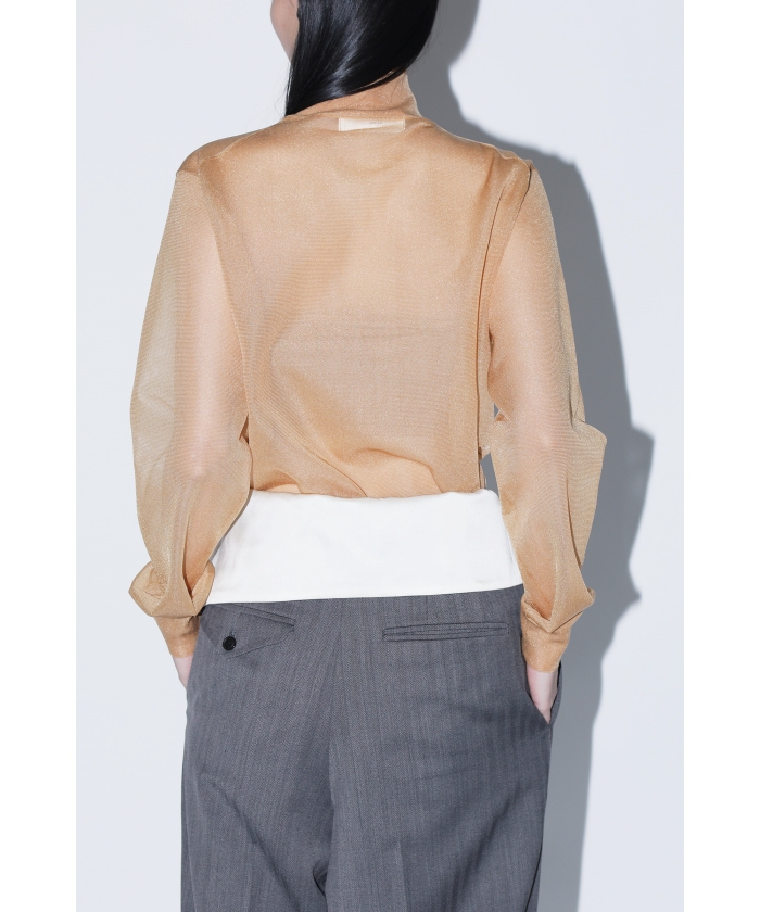 Sheer knit high neck top(F267R005)｜阪急百貨店公式通販サイト｜阪急