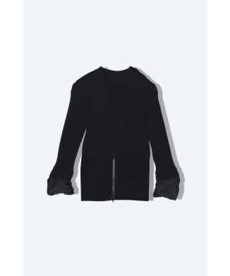 Rib knit top