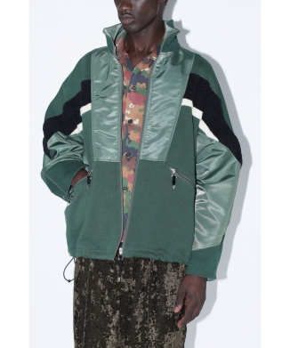French terry blouson
