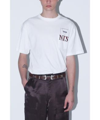 【TOGA×NTS】Back print T-shirt