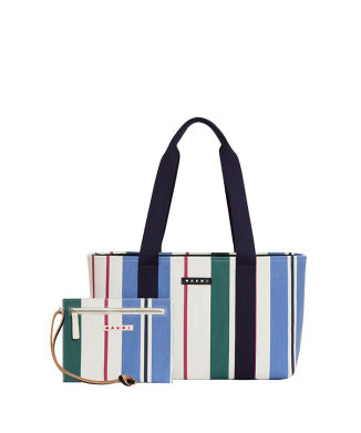 Stripe Canvas Boat Tote Medium