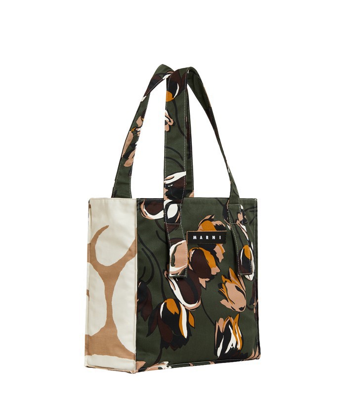 aki⭐︎MARNI2ウェイトートバッグ Archive Fabric Square Tote(F267Y011)｜阪急百貨店公式通販サイト
