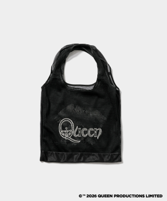 flip QUEEN crest mesh marche bag