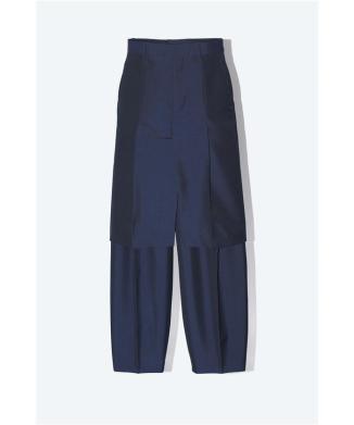 Layered trousers