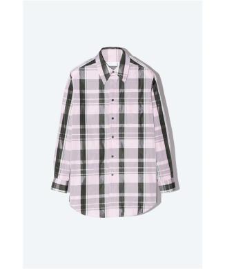 Taffeta check shirt