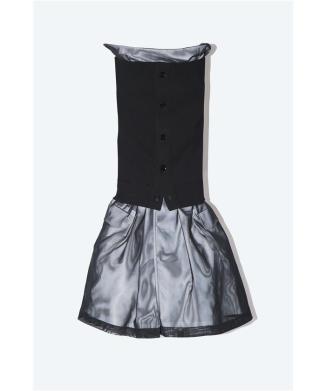Mesh tube dress