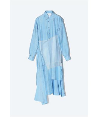 Rayon plain weave dress