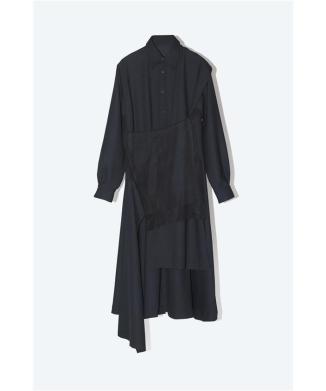 Georgette shirt dress