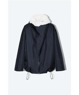Taffeta bonding blouson