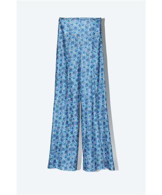 Flared jersey pants