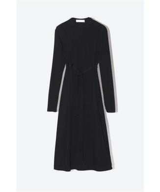 Ribbon jersey dress