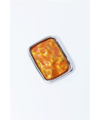 Square wave brooch