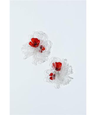 Flower earring