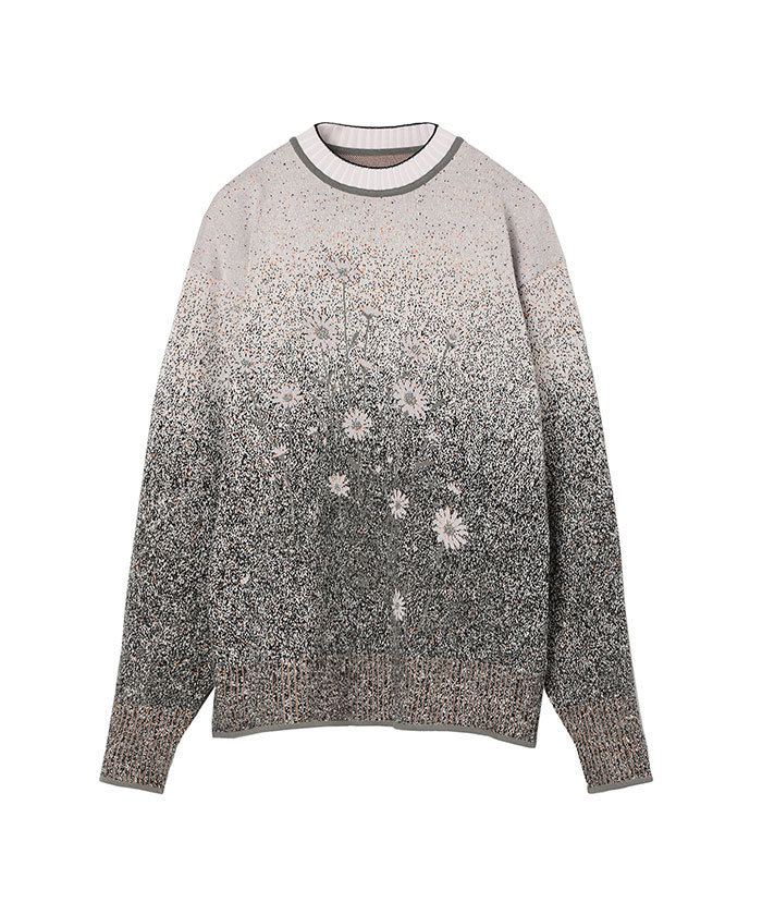 Floral Jacquard Graphic Knit Top(F268Y033)｜阪急百貨店公式通販