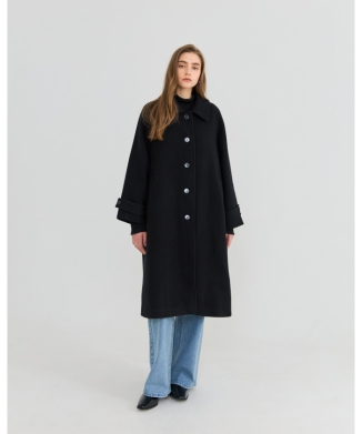 ［10月下旬～11月上旬お届け予定］Wool Cashmere Essential Coat