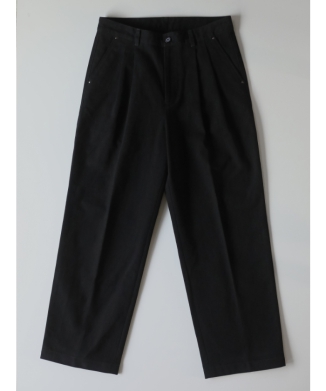 ［11月下旬～12月上旬お届け予定］【Na.e / DAEL】STUD CHINO 2-TUCK WIDE TROUSERS