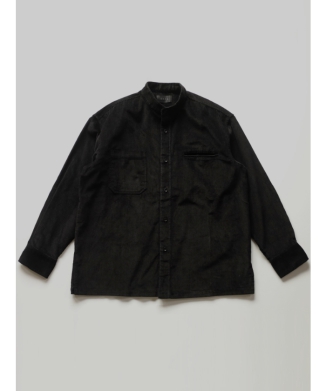 ［10月下旬～11月上旬お届け予定］【Na.e / DAEL】CORDUROY BAND SHIRT
