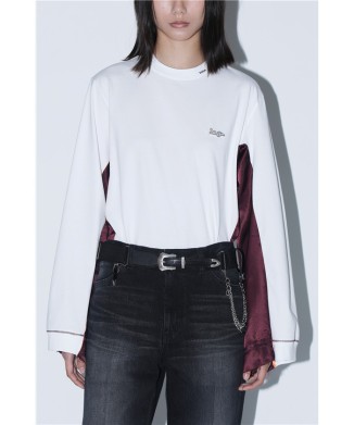 Stitched long sleeve T-shirts