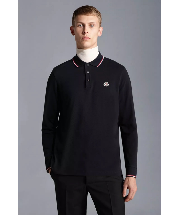 MONCLER ポロシャツ ロングスリーブ ポロシャツ(FM47G052)｜阪急百貨店公式通販