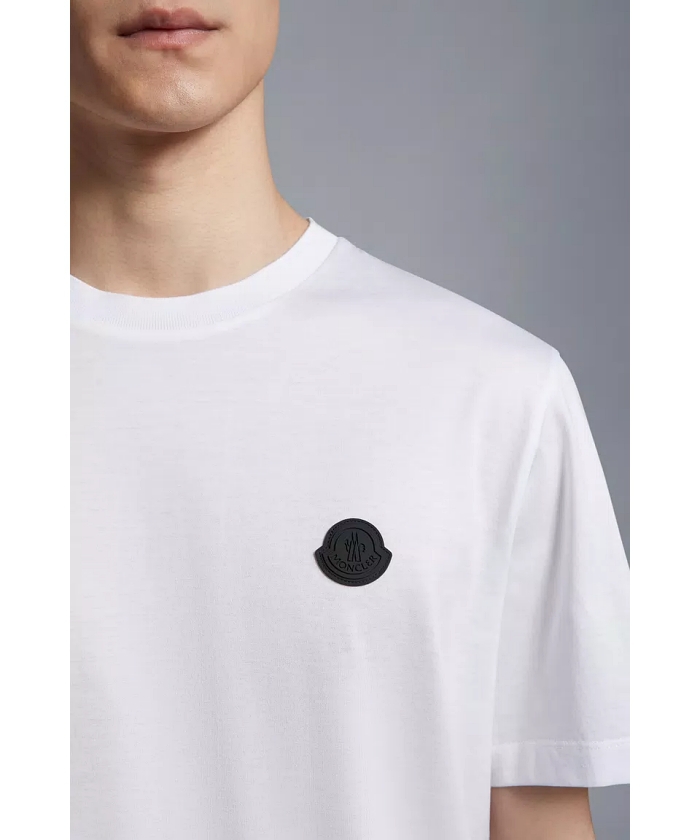 正規品 新作！MONCLER☆コットンジャージ Tシャツ 追跡送料込 新作☆MONCLER コットンジャージ素材Tシャツ