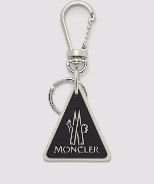 【新品】モンクレール　キーリング　ホワイト モンクレール MONCLER キーホルダー ホワイト