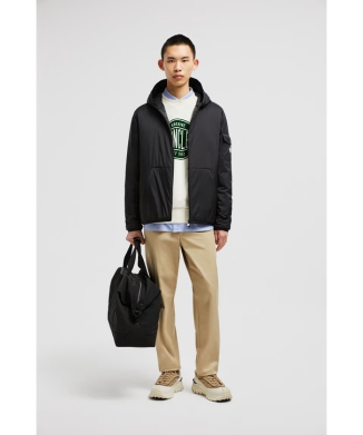 Moncler Etiacheレインジャケット Black Etiache Hooded Rain Jacket - Windbreakers & Raincoats