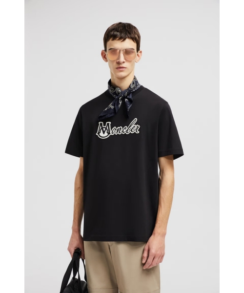MONCLER MONCLER Tシャツ ブラック M MONCLER MONCLER Tシャツ ブラック M