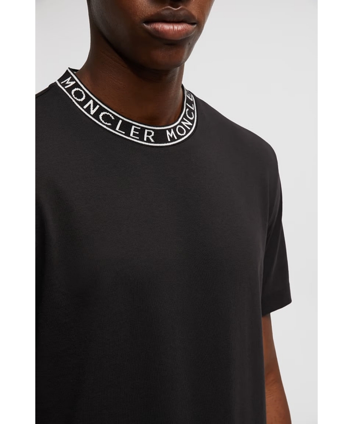 モンクレール MONCLER モンダック Tシャツ MONCLER GENIUS 7 Moncler FRGMT Hiroshi Fujiwara Logo-Print Cotton