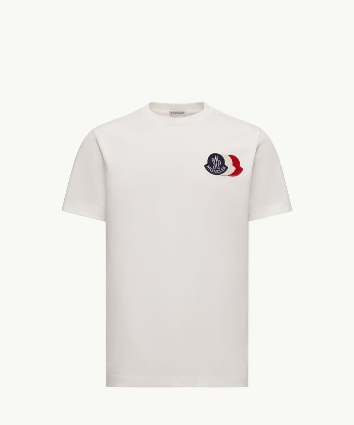 MONCLER Tシャツ MONCLER GENIUS 7 Moncler FRGMT Hiroshi Fujiwara Logo-Print