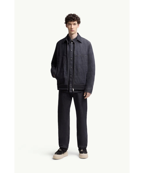 MONCLER Ormoy ダウンシャツジャケット デニムブルー 2 MONCLER Ormoy ダウンシャツジャケット デニムブルー 2